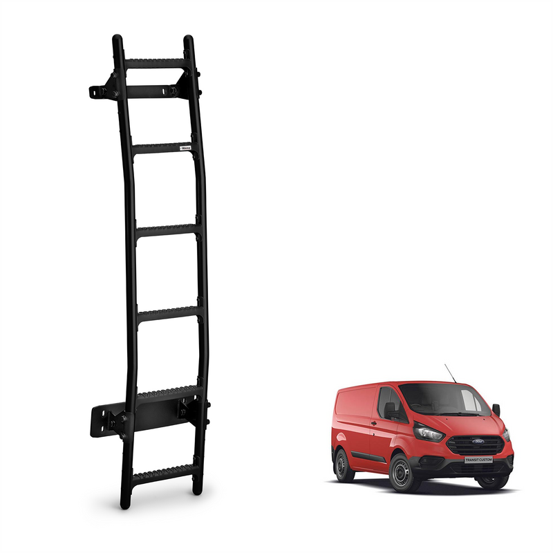 Ford Transit Custom Rhino Rear Door Ladder for 2013-2024 Models (BL6-LK34)