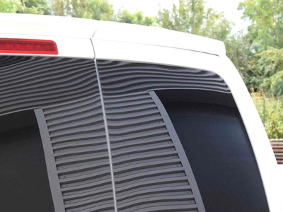VW Caddy (2015-) Rear Barn Door Window Privacy Camper Glass with Fitting Kit