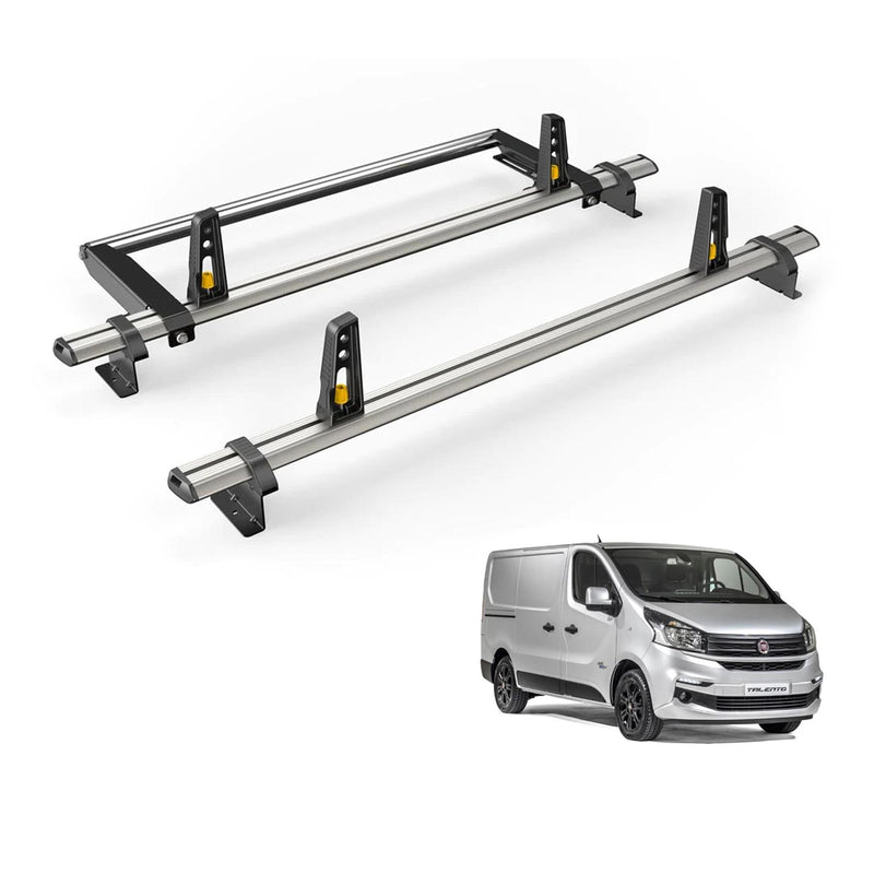 Fiat Talento (2016-2020) - 2 Van Guard Ultibar Plus Roof Bars + Roller