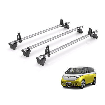 VW ID Buzz (2022 onwards) - Rhino Kammbar Fleet Roof Bars
