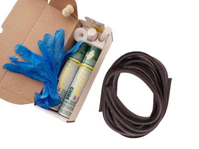 Ford Transit (2000-2014) - Twin Fixed Dark Tint Windows & Fitting Kit