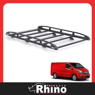Vauxhall Vivaro (2014-2019) - Rhino KammRack Black Roof Rack