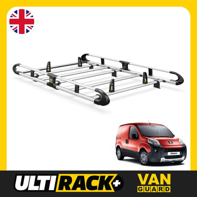 Peugeot Bipper (2008-) - Van Guard Ulti Roof Rack