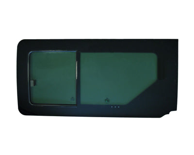Vauxhall Movano (2010-2021) - Left Sliding Door Dark Tint Opening Window & Fitting Kit