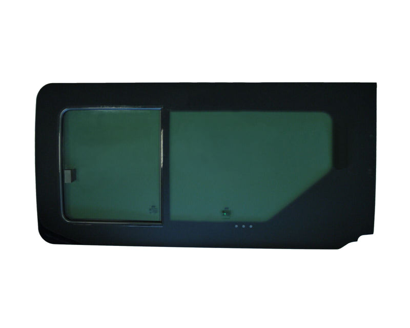 Vauxhall Movano (2010-2021) - Left Sliding Door Dark Tint Opening Window & Fitting Kit