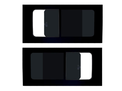 Ford Transit 2000-2014 Mwb - Left Hand Side Open + Right Hand Side Open Tint Fitting Kit