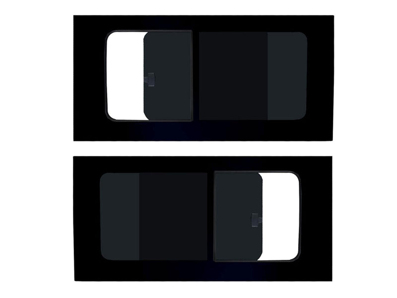 Ford Transit 2000-2014 Mwb - Left Hand Side Open + Right Hand Side Open Tint Fitting Kit