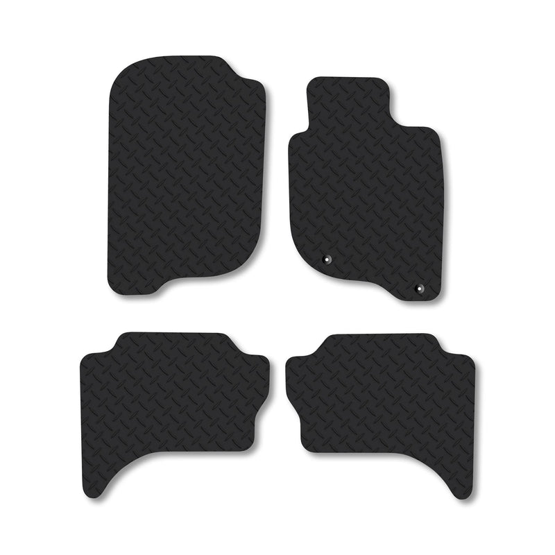 Mitsubishi L200 (2015-2021) [Double Cab] Rubber Floor Mat