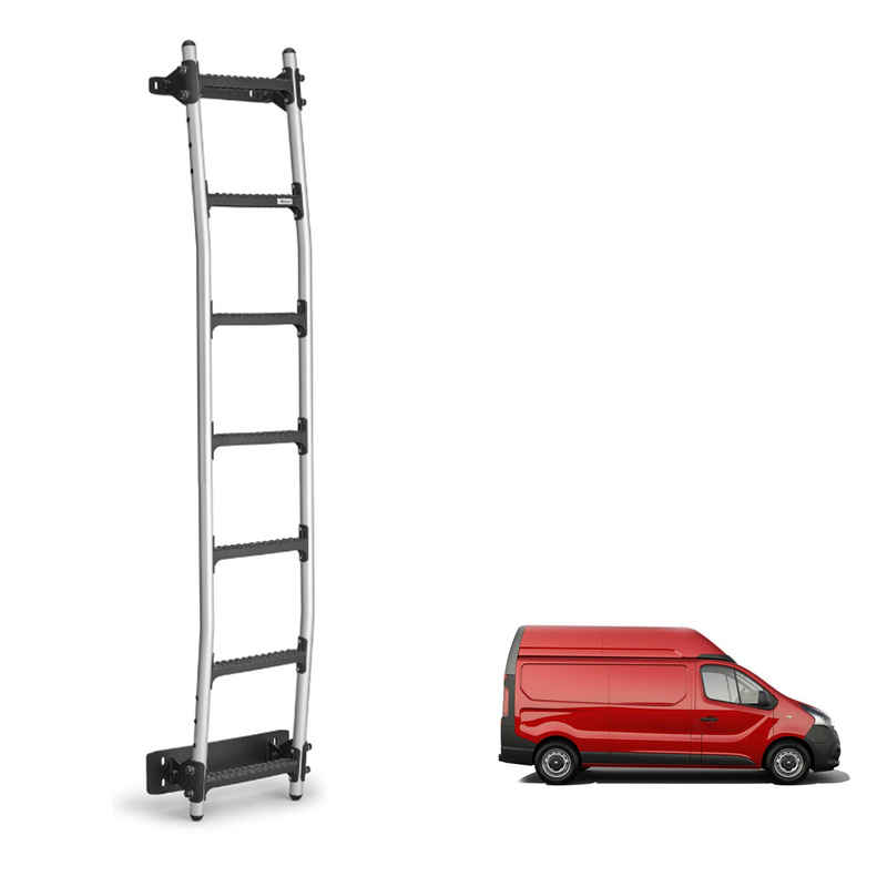 Rhino Aluminium (2016-2020) 7 Step Rear Door Ladder