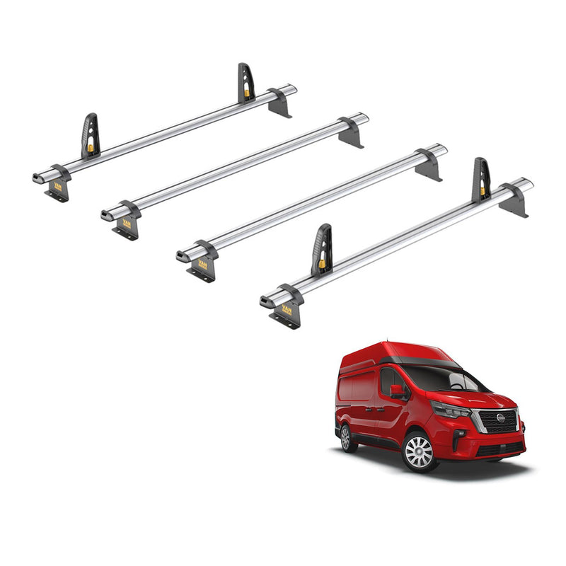 Nissan NV300 (2016-2021) - 4 Van Guard Ultibar Plus Roof Bars
