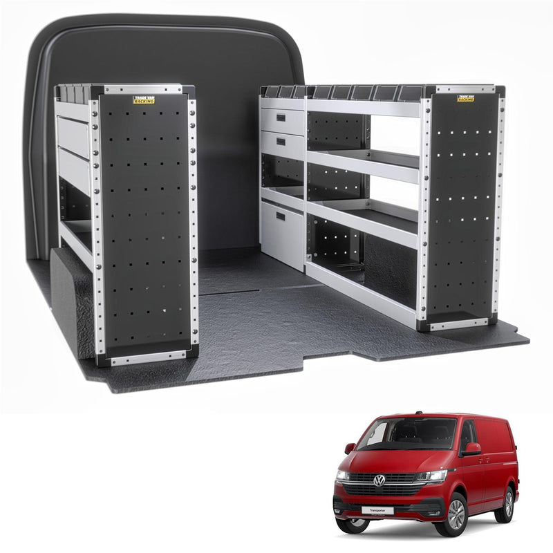 VW Transporter Van Guard Racking - Driver + Passenger Side [Gold Pack]