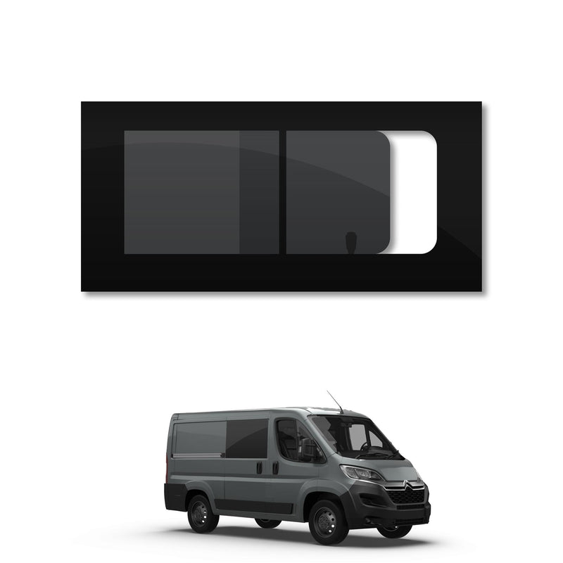 Citroen Relay (2006-) - Right Hand Side Panel Dark Tint Opening Window