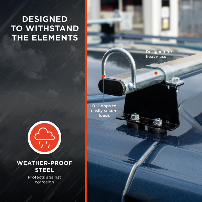 Peugeot Partner (2018-) - 3 Roof Bars