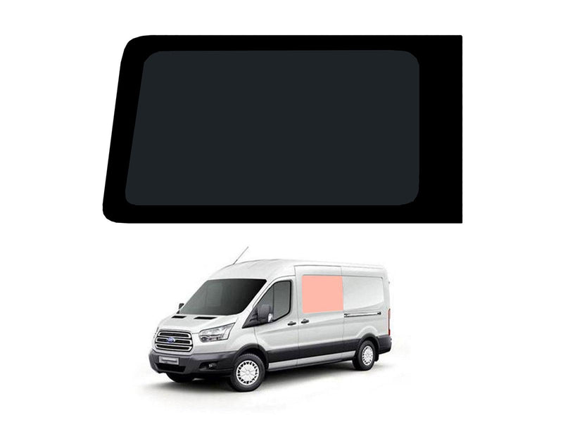 Ford Transit (2014-) Passenger Side Fixed Window Privacy Camper Glass