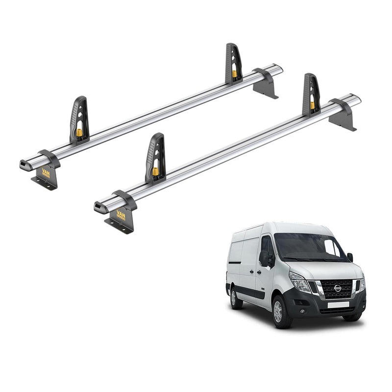 Nissan NV400 (2010-2021) - 2 Van Guard Ultibar Plus Roof Bars