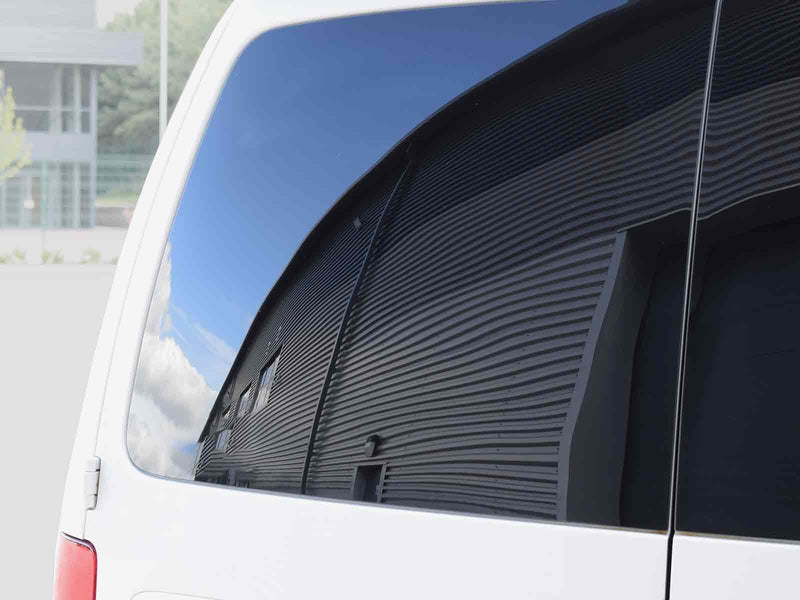 VW Caddy (2015-) Rear Barn Door Window Privacy Camper Glass with Fitting Kit