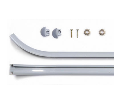 VW Transporter (T5 2003-2015) - Left Sliding Door Black Out Curtain Kit