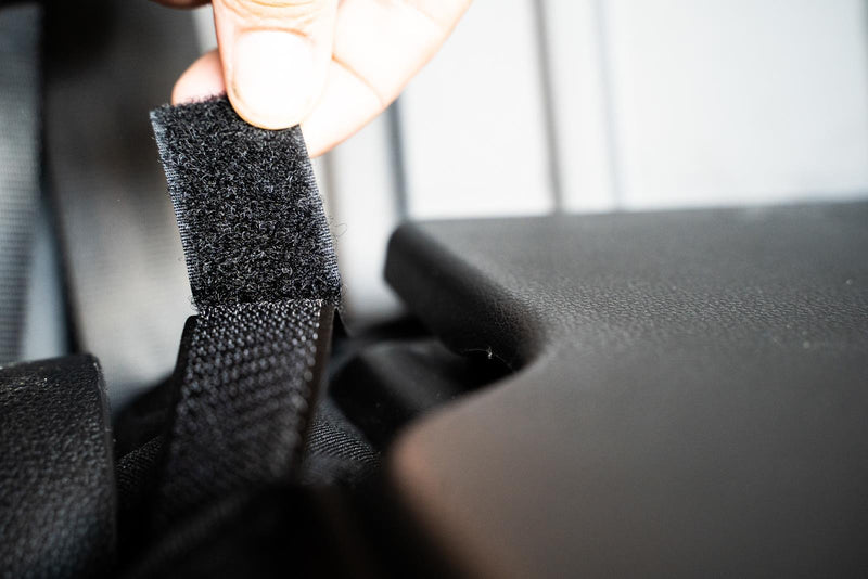 VW Amarok (2011-) - Tailored Front Row Seat Covers in Black (1+1)