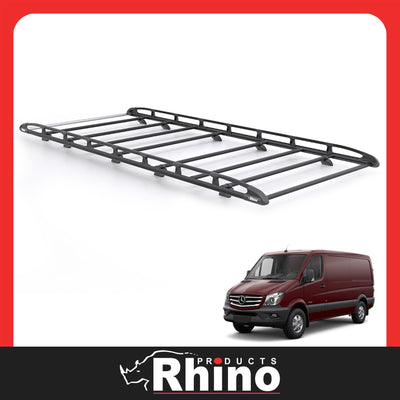 Mercedes Sprinter (2006-2018) - Rhino KammRack Black Roof Rack