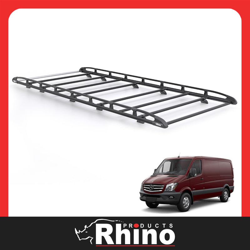 Mercedes Sprinter (2006-2018) - Rhino KammRack Black Roof Rack