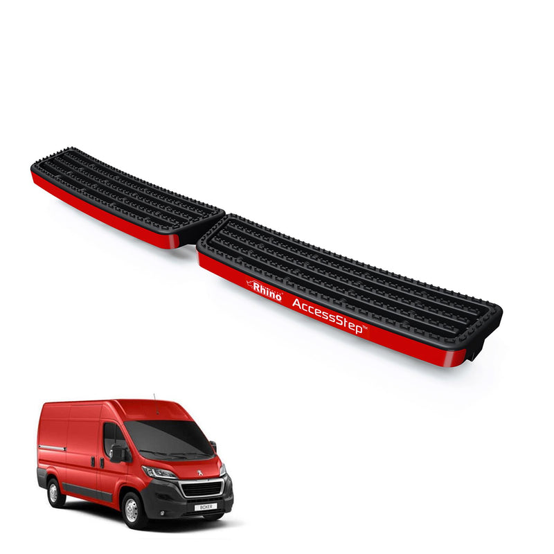 Peugeot Boxer Black Twin AccessStep - No Reverse Sensors