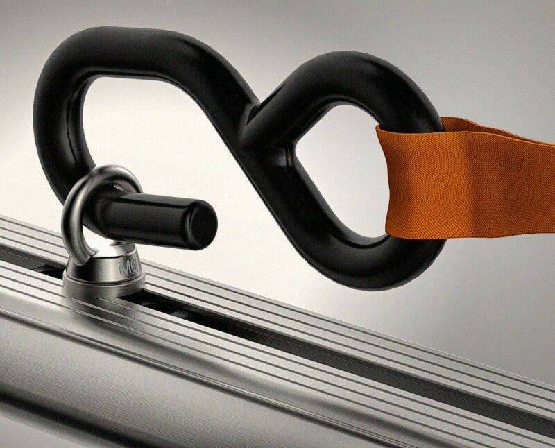 Van Guard Ratchet Straps & Eye Bolts Kit (Pair)