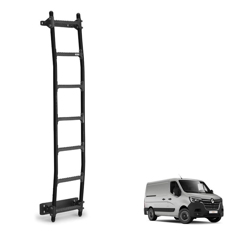 Renault Master Rear Door Ladder for 2010-2024 (H1 Roof) Models - (BL7-LK35)