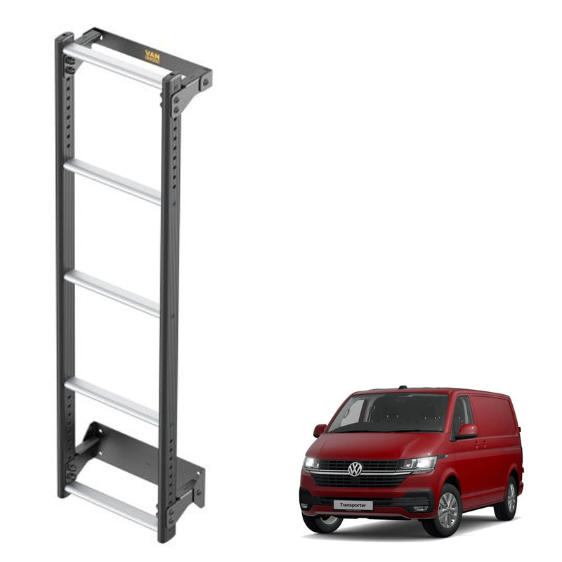 Van Guard 5-Step Rear Door ULTILadder for VW Transporter T6 (2015 on)
