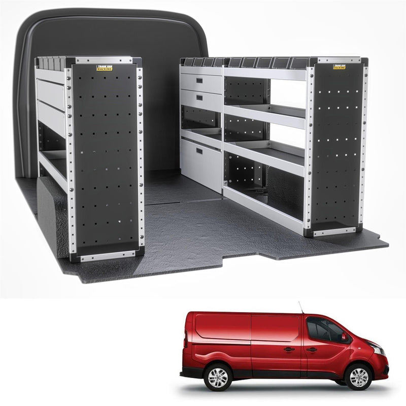 Vauxhall Vivaro Van Guard Racking - Driver + Passenger Side [Gold Pack]