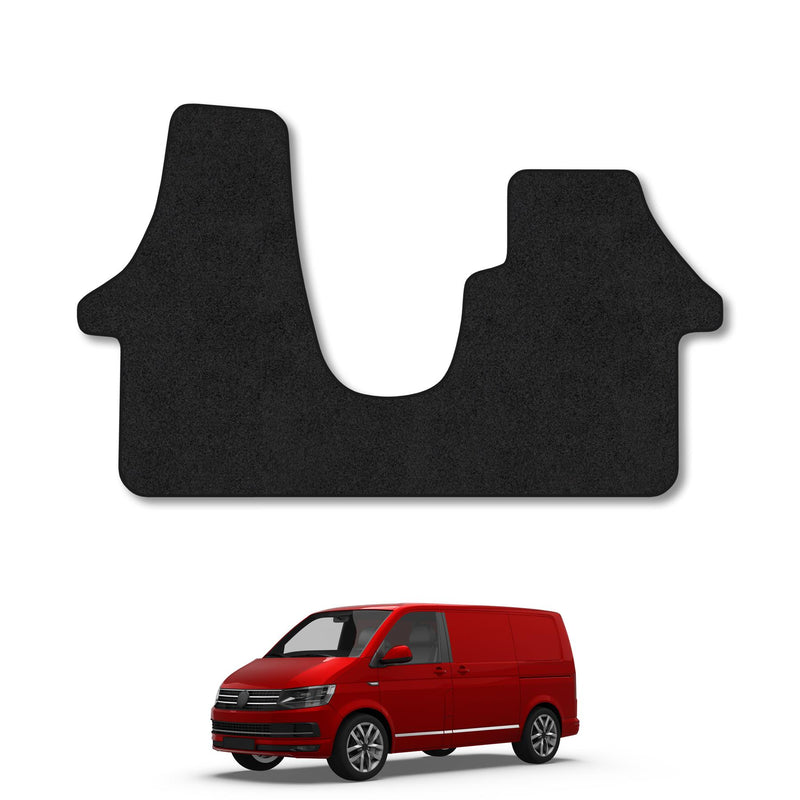 VW Transporter T6 (2015-2019) [Double Front Seat] [No Swivel Seat Base] Carpet Floor Mats