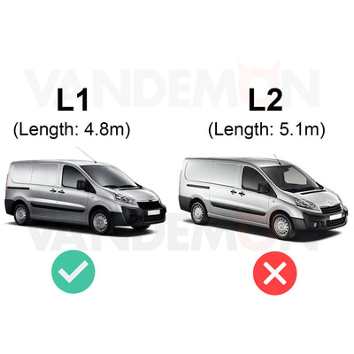 Peugeot Expert (2007-2016) - Rhino Kammrack Roof Rack