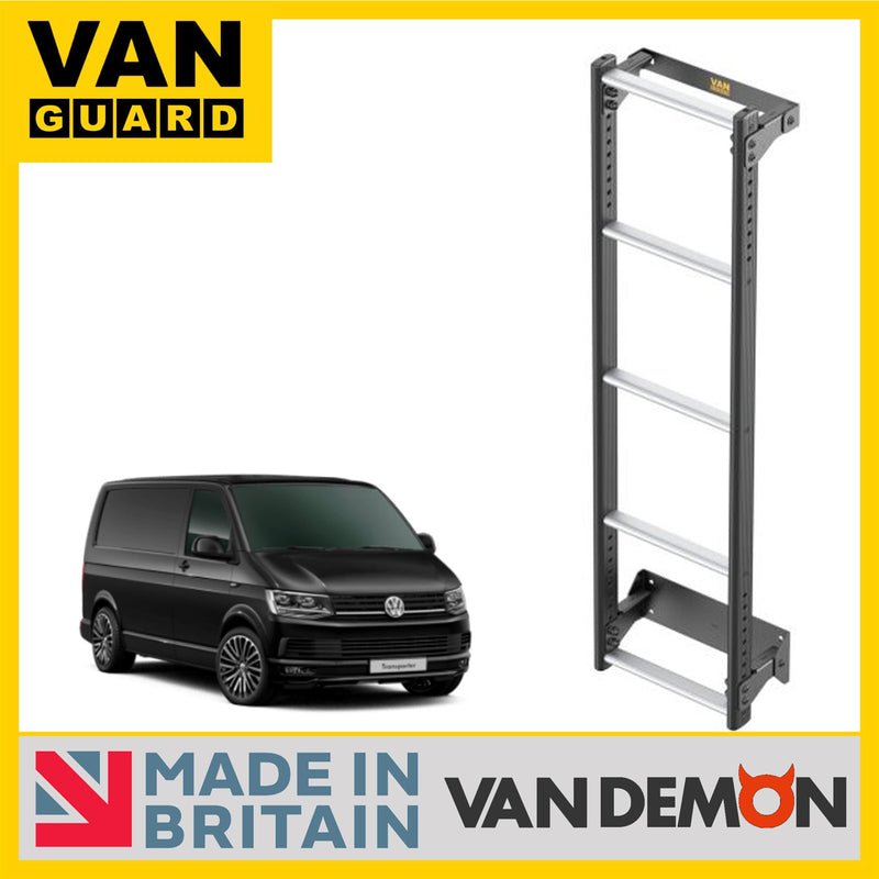 Van Guard 5-Step Rear Door ULTILadder for VW Transporter T5 (03-15)