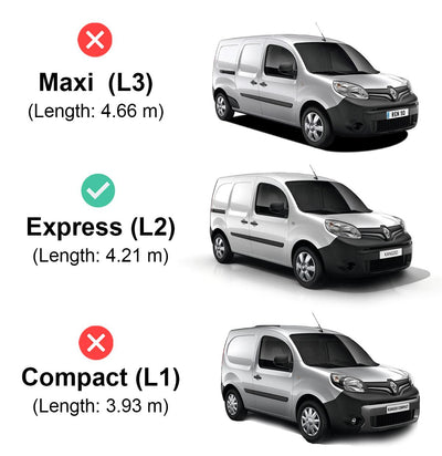 Renault Kangoo (2008-2021) - Rhino Kammrack Roof Rack