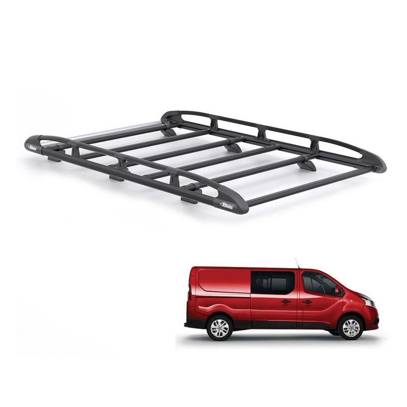 Vauxhall Vivaro (2014-2019) - Rhino KammRack Black Roof Rack