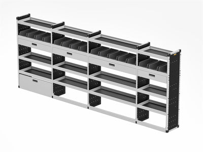 Mercedes Sprinter Van Guard Racking - Driver Side [Gold Pack]