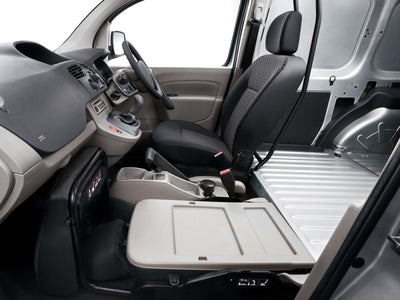 Renault Kangoo (2008-) - Tailored Front Row Fold Pass. Seat Covers in Grey (1+1)