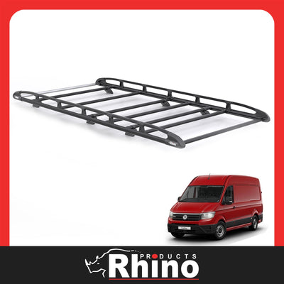 VW Crafter (2017 onwards) - Rhino KammRack Black Roof Rack
