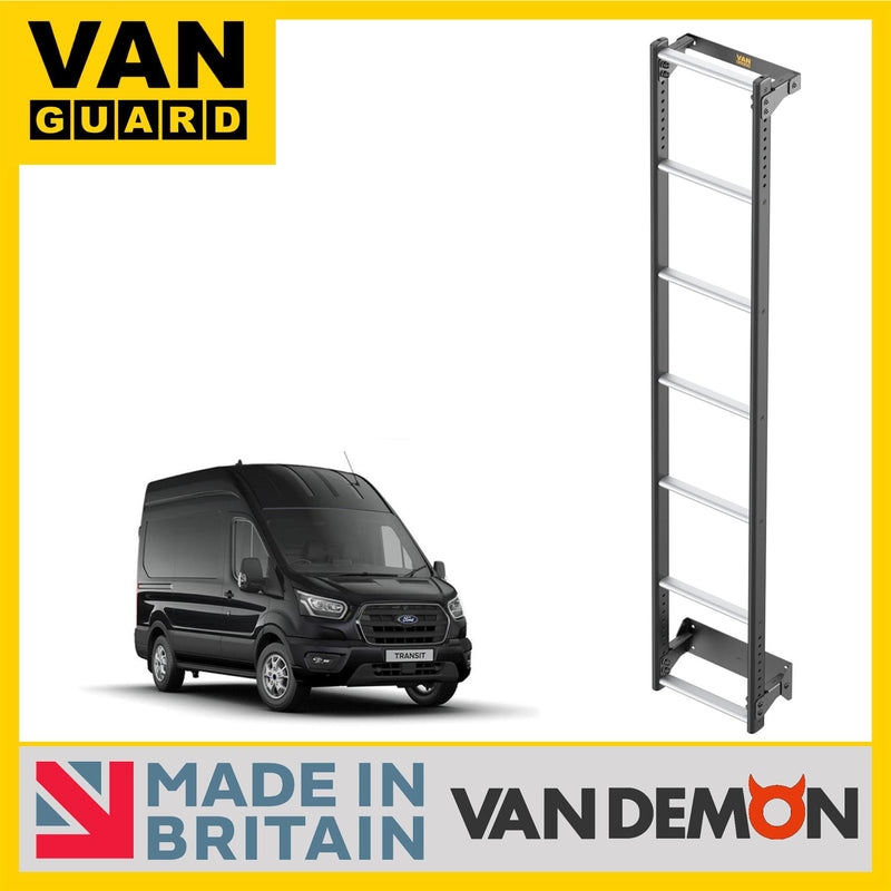 Van Guard 7-Step Rear Door ULTILadder for Ford Transit MK8 (2014 on) [H3]