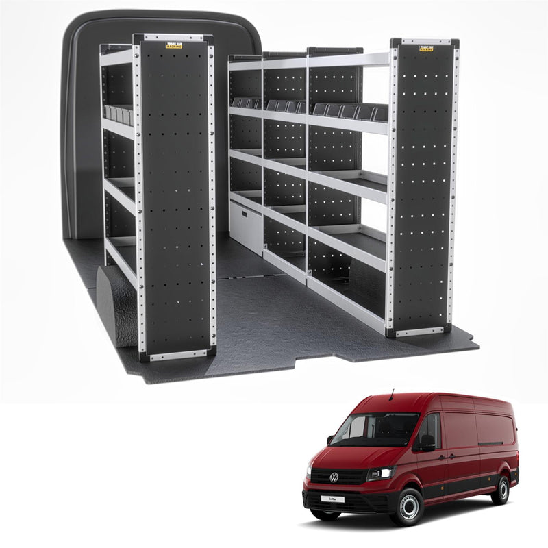 VW Crafter Van Guard Racking - Driver + Passenger Side [Silver Pack]