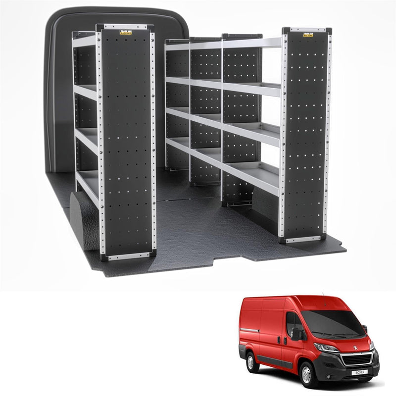 Peugeot Boxer Van Guard Racking - Driver + Passenger Side [Bronze Pack]