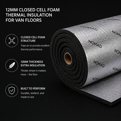 Foil Backed Foam 12mm