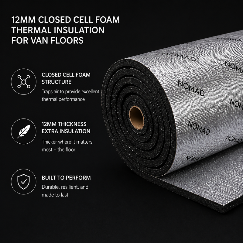 Foil Backed Foam 12mm