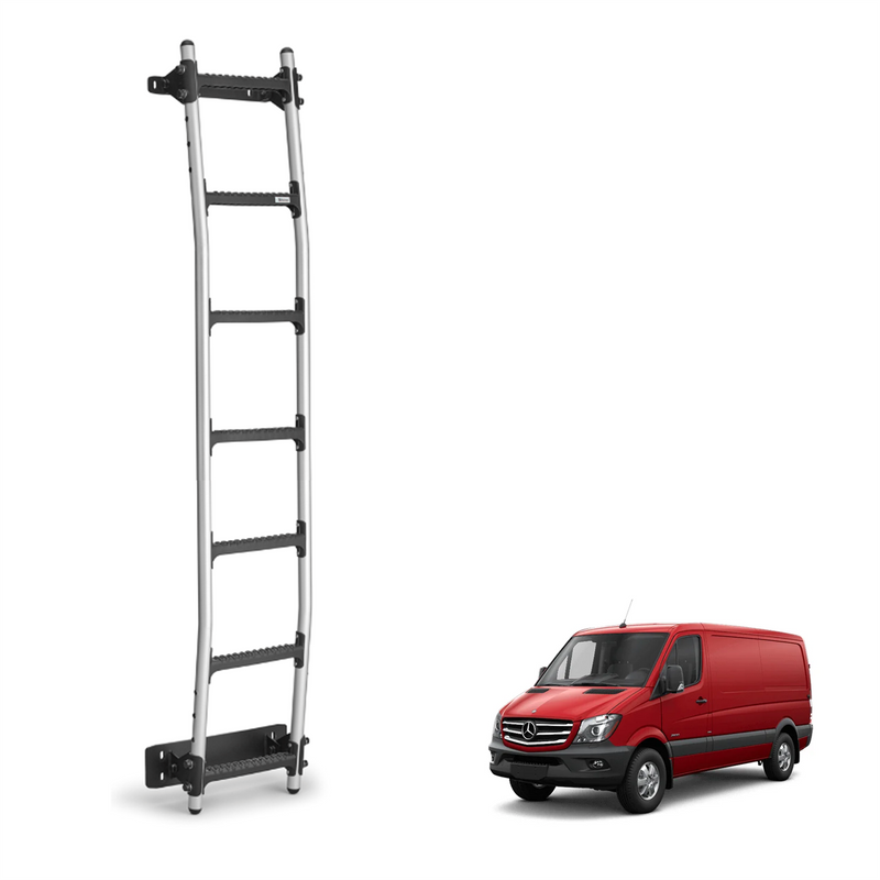 Rhino Aluminium (2006-2018) 7 Step Rear Door Ladder