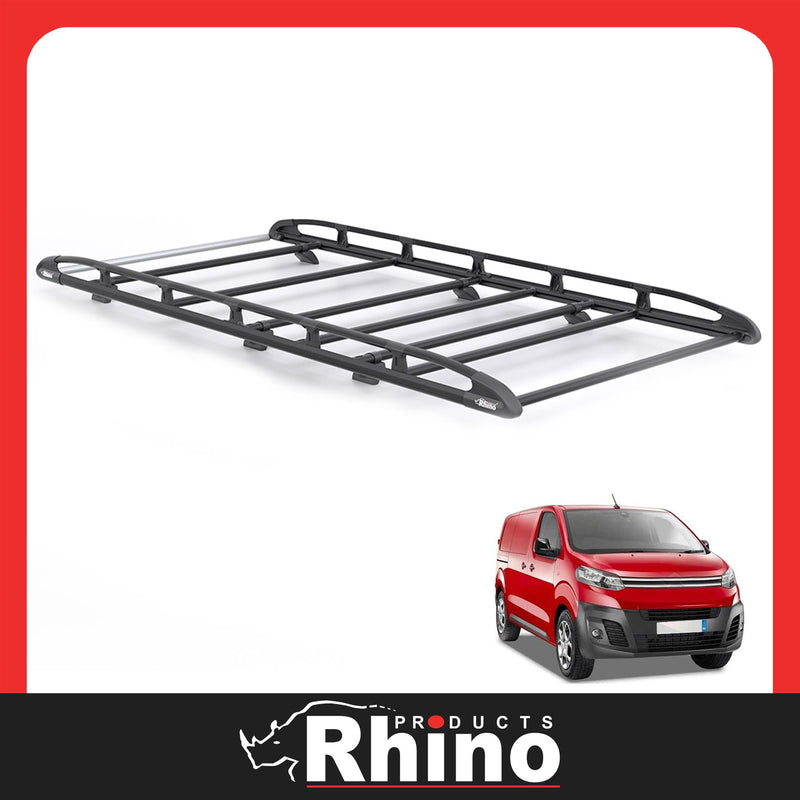 Peugeot Expert (2016-) - Rhino KammRack Black Roof Rack