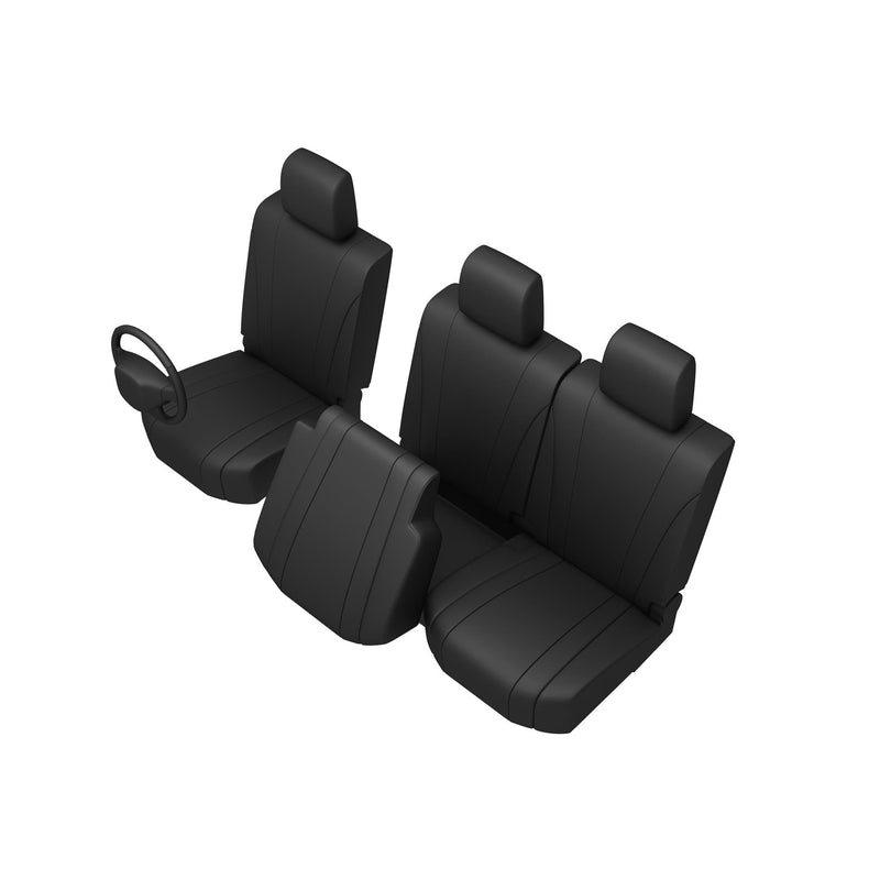 Vauxhall Movano (2010-) - Tailored Front Row Seat Covers in Black (1+2)
