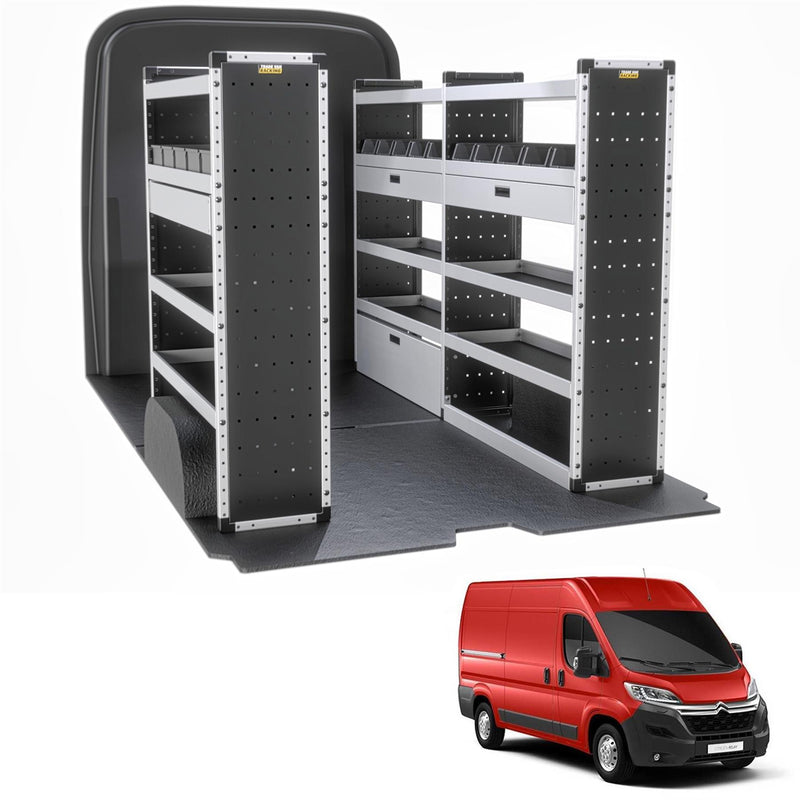 Citroen Relay Van Guard Racking - Driver + Passenger Side [Gold Pack]