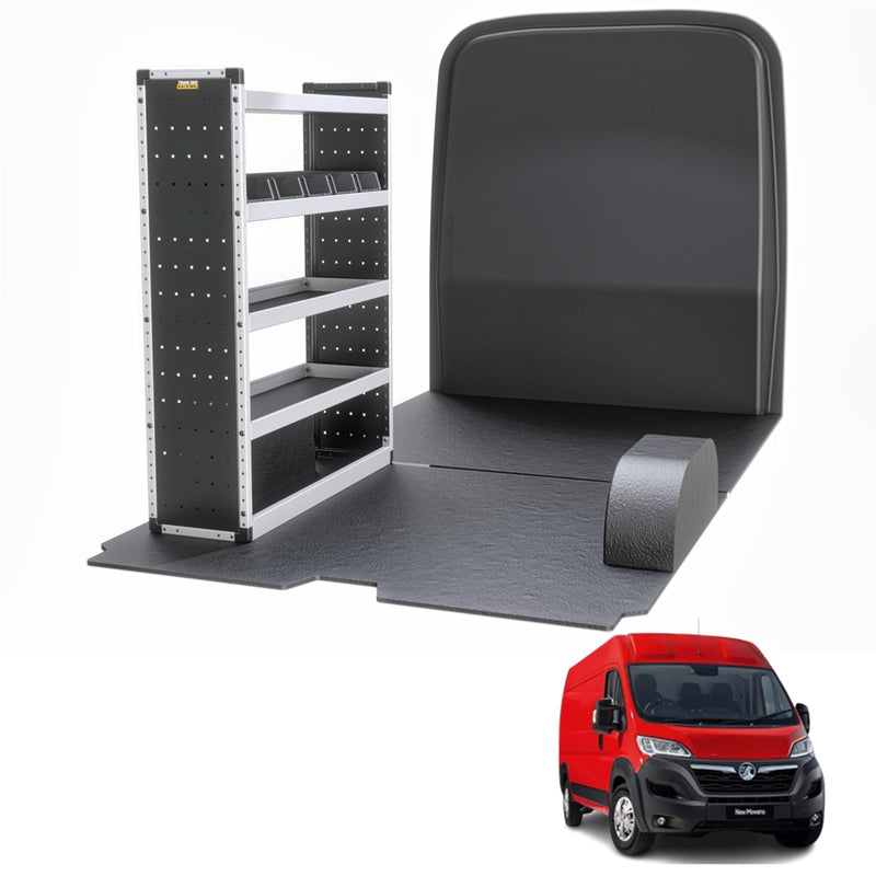 Vauxhall Movano Van Guard Racking - Passenger Side [Silver Pack]