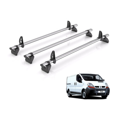 Renault Trafic (2001-2014) - Rhino Kammbar Fleet Roof Bars