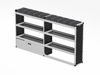 VW Crafter Van Guard Racking - Driver + Passenger Side [Silver Pack]