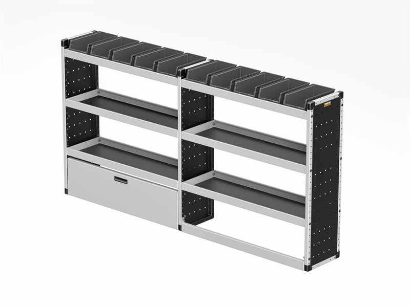 VW Crafter Van Guard Racking - Driver + Passenger Side [Silver Pack]
